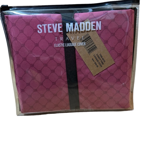 Steve Madden Accessories - NWT Steve Madden Candy Cane elastic Luggage Cover
